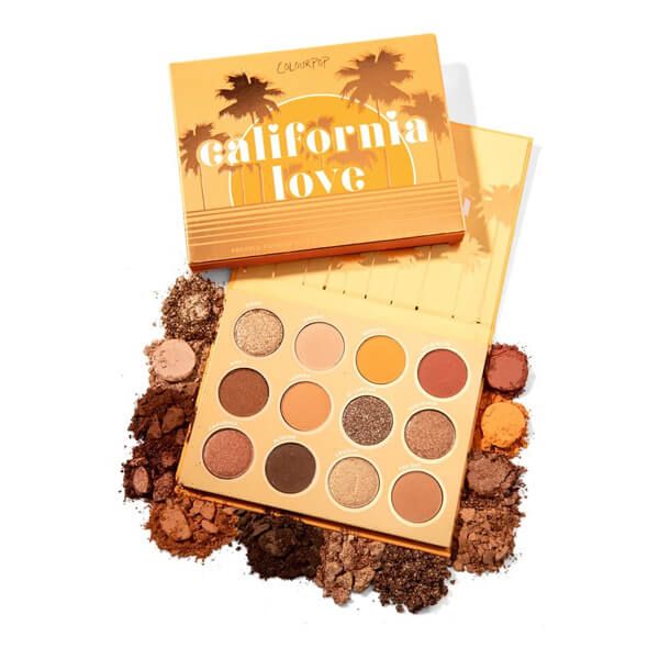 Bảng Phấn Mắt ColourPop California Love Pressed Powder Shadow Palette (không tích điểm)