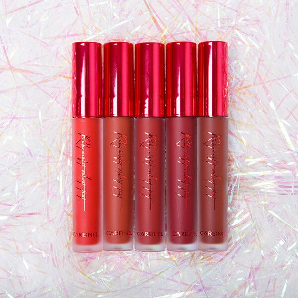  Son Kem Lì Lên Màu Siêu Chuẩn, Siêu Mịn Mịn Carenel Ruby Airfit Velvet Tint 