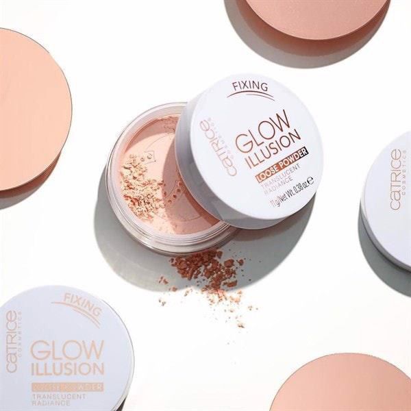 Phấn Phủ Bắt Sáng Catrice Glow Illusion Loose Powder (11g)