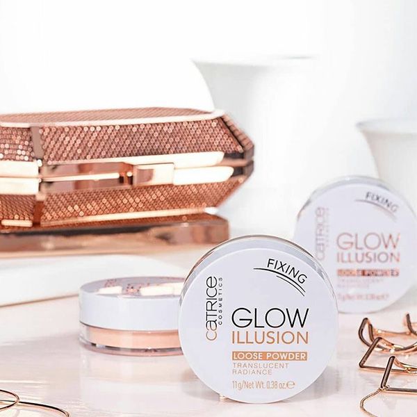 Phấn Phủ Bắt Sáng Catrice Glow Illusion Loose Powder (11g)