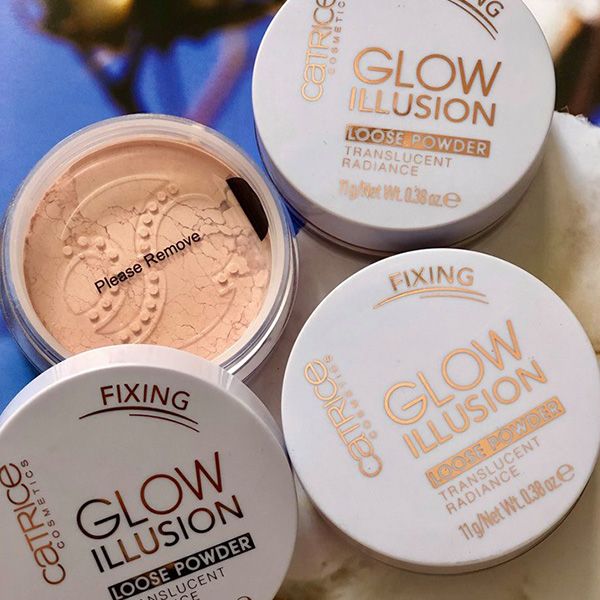 Phấn Phủ Bắt Sáng Catrice Glow Illusion Loose Powder (11g)