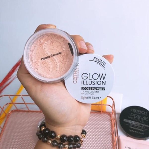 Phấn Phủ Bắt Sáng Catrice Glow Illusion Loose Powder (11g)