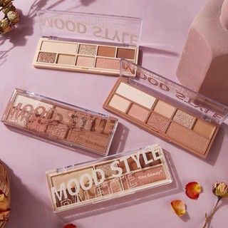 Bảng Phấn Mắt 8 Màu KISS BEAUTY Mood Style Palette Nội Địa Trung