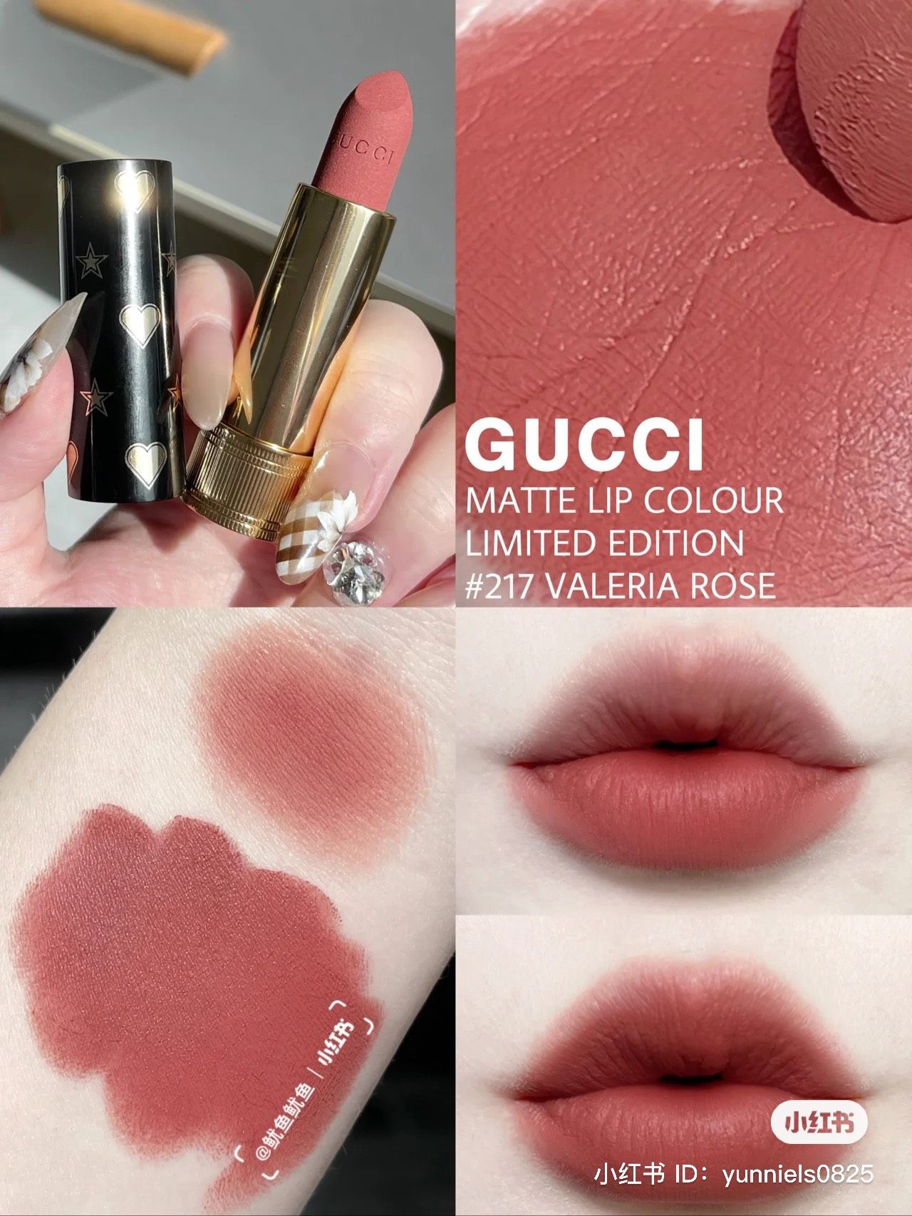  Son Thỏi G★CCI Holiday 2021 Rouge A Levres Mat Lipstick 