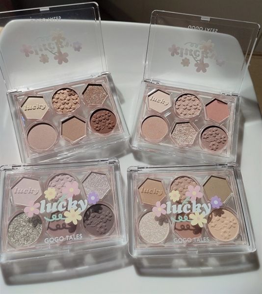 Bảng Phấn Mắt 6 Ô Lucky GOGO TALES Springfield Flower Eyeshadow Palette