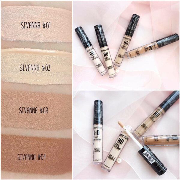 Che Khuyết Điểm Sivanna Colors HD Studio Photogenic Concealer Corrective HF7005