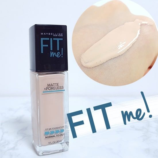  Kem Nền Mịn Lì Maybelline Fit Me Matte + Poreless Foundation 