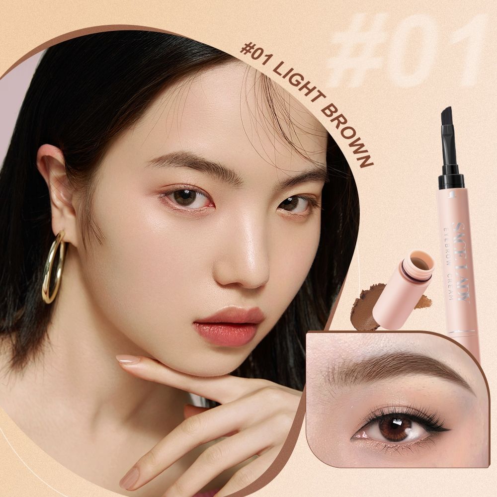  Gel Kem Kẻ Chân Mày Lâu Trôi SACE LADY Long Lasting Eyebrow Creamy 