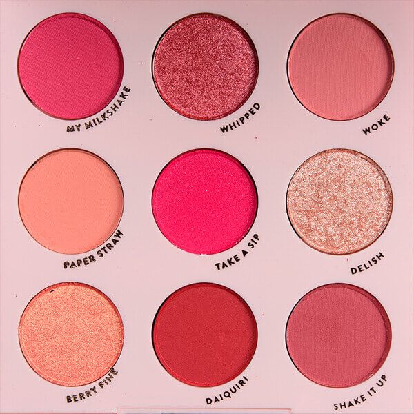 Bảng Phấn Mắt Colourpop Strawberry Shake Powder (không tích điểm)