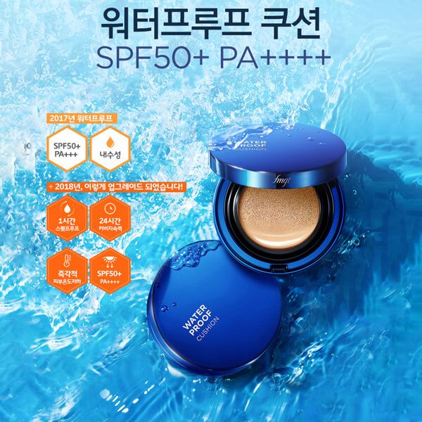 Phấn Nước Kháng Nước The Face Shop FMGT Water Proof Cushion Ex
