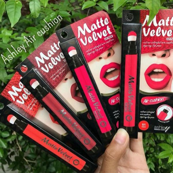Son Môi Cushion Ashley Matte Velvet Lip Pen A286