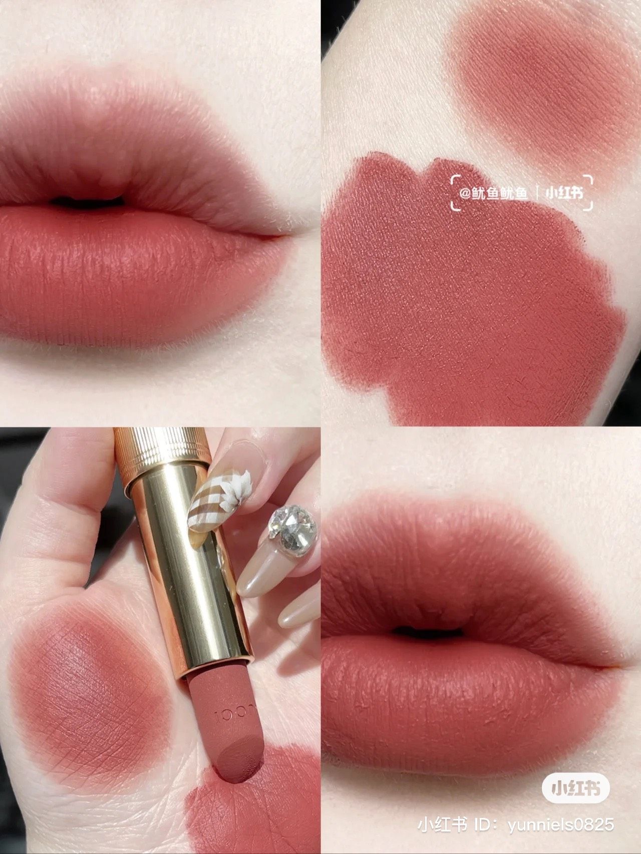  Son Thỏi G★CCI Holiday 2021 Rouge A Levres Mat Lipstick 