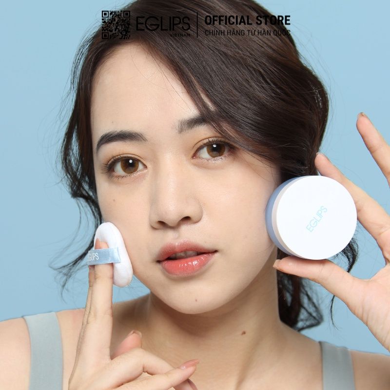  (Mẫu Mới) Phấn Phủ Bột Kiềm Dầu EGLIPS Oil Cut Sebum Powder 7g 