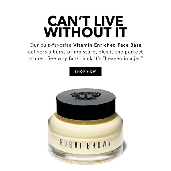  (Fullsize/Minisize) Kem Lót Dưỡng Ẩm Bobbi Brown Vitamin Enriched Face Base All-in-one Primer & Moisturizer (Có Tem Phụ-Date Mới) 