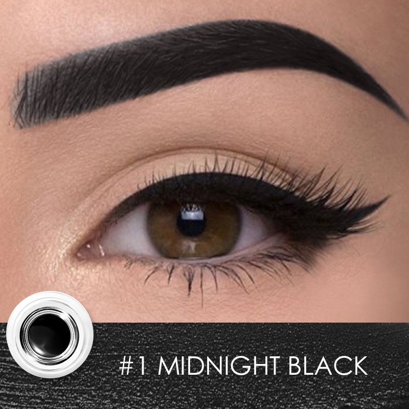 (Kèm Cọ) Gel Eyeliner Bền Màu Không Trôi FOCALLURE Stay Max Smooth Eyeliner Gel | FA-135