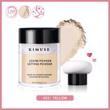  Phấn Bột Kiểm Soát Dầu Kèm Bông Phấn KIMUSE Mushroom Head Stamp Oil Control Loose Setting Powder 20g 