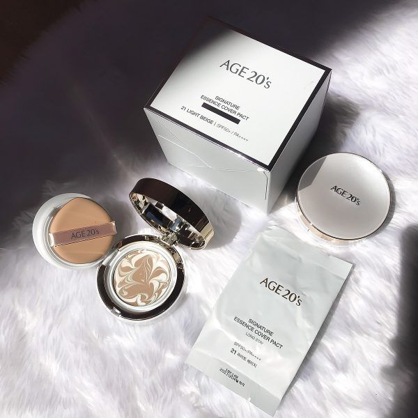 Phấn Tươi Lâu Trôi Age 20’S Signature Essence Cover Pact Long Stay