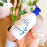  Sữa Dưỡng Thể Cấp Ẩm Làm Sáng Da Có Chống Nắng HATOMUGI UV Care & Moisturizing The UV Milky Gel SPF50/PA+++ 250ML 