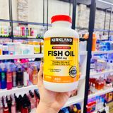  Viên Dầu Cá KIRKLAND Fish Oil 1000mg 400 viên - Mỹ (07/2025) 