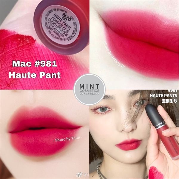  Son Kem Lì MAC Powder Kiss Liquid Lipcolour 