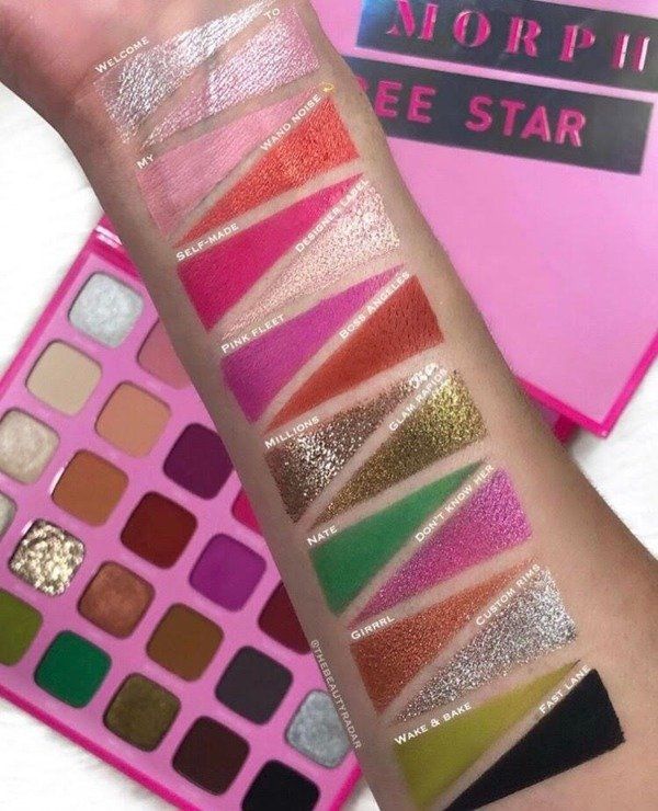  Bảng Màu Mắt 30 Ô Limited MORPHE X JEFFREE STAR Artistry Eyeshadow Palette 