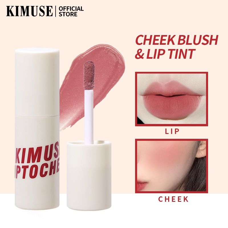 Son Kem Kiêm Má Hồng Lâu Trôi KIMUSE Lip To Cheek Blush & Lip Tint
