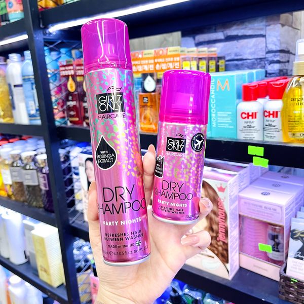  (Minisize 100ml) Dầu Gội Khô GIRLZ ONLY Party Nights Dry Shampoo Travel Size 