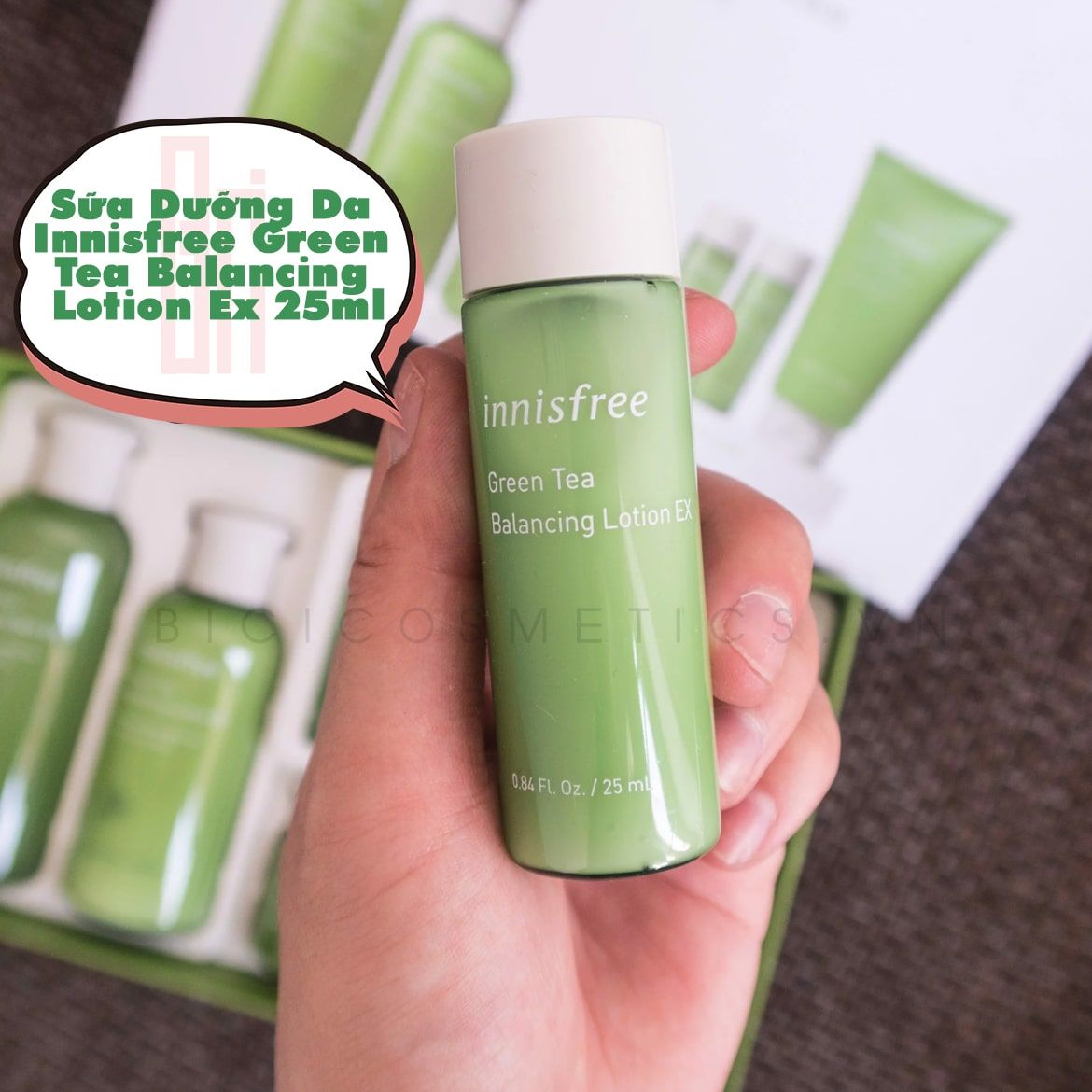  Sữa Dưỡng Da Trà Xanh Innisfree Green Tea Balancing Lotion Ex 