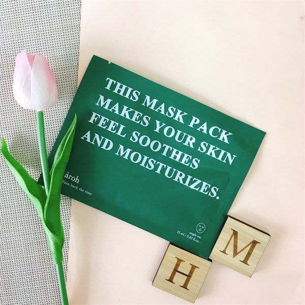 Mặt Nạ Lạnh Aróh Centella Herb Cooling Mask Pack