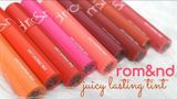  Son Tint Bóng Lâu Trôi ROMAND Juicy Lasting Tint (màu 06 - 07 - 13 - 16 - 18 - 19 - 20 - 21 - 22 - 23) 