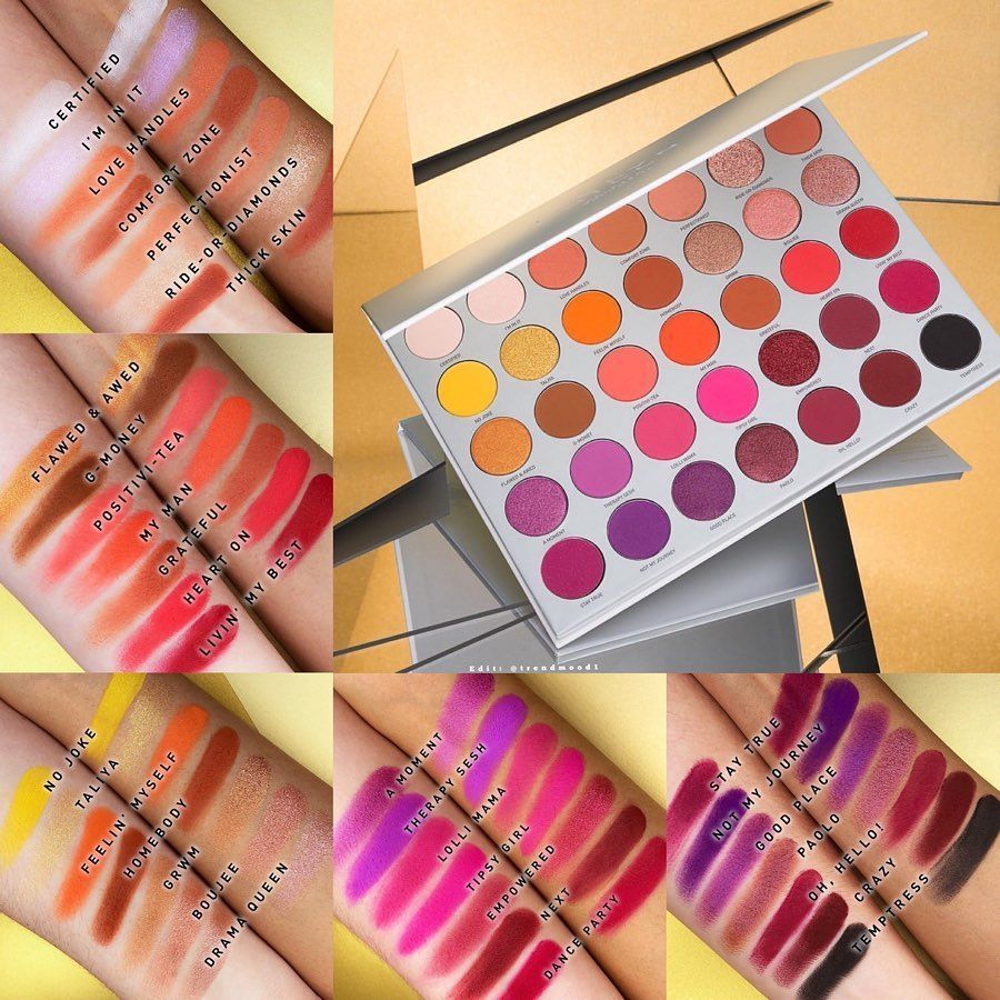  Bảng Màu Mắt 35 Ô MORPHE x JACLYN HILL Palette Volume 2 