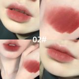  Son Kem Móc Khóa Thỏ Hồng GEGE BEAR Cute Rabbit Velvet Lip Mud Nội Địa Trung 