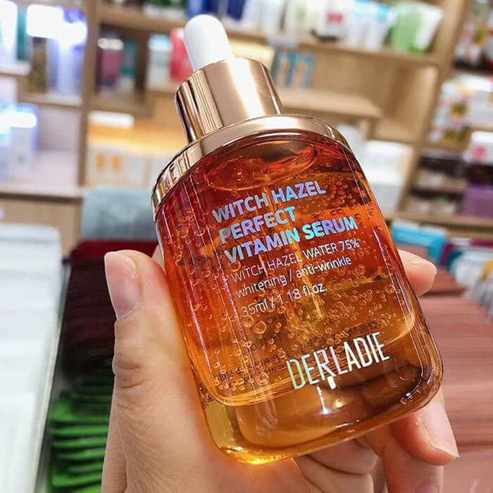 Tinh Chất Trị Mụn Derladie Witch Hazel Perfect Vitamin Serum (35ml)