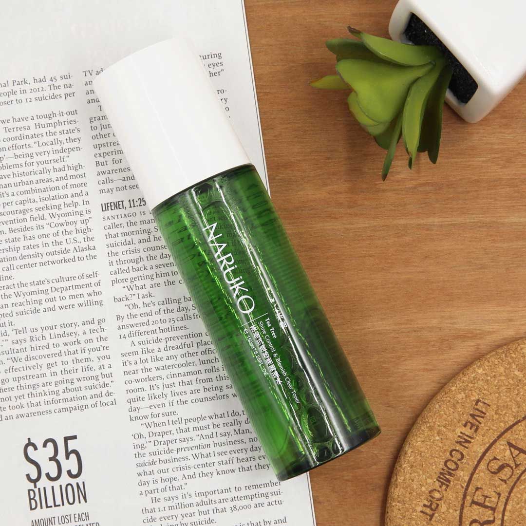 Nước Hoa Hồng Naruko Tea Tree Shine Control & Blemish Clear Toner 150ml