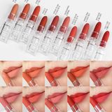  (Đủ Màu) Son Thỏi Siêu Lì 3CE Soft Matte Lipstick Vỏ Trong Suốt 