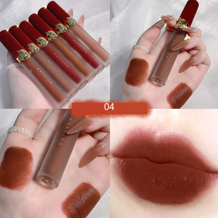  Son Kem Cá Heo MAFFICK Dolphin's Love Velvet Lip Glaze NĐT 