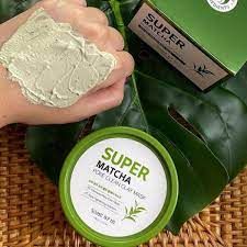  Mặt Nạ Đất Sét Trà Xanh Giảm Mụn Đầu Đen, Bã Nhờn SOME BY MI Super Match Pore Clean Clay Mask 100g 