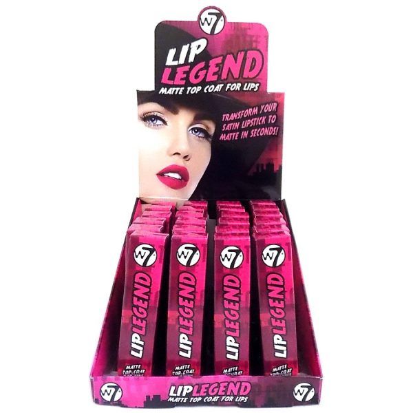 Son Khóa Màu Môi W7 Lip Legend Matte Top Coat For Lips