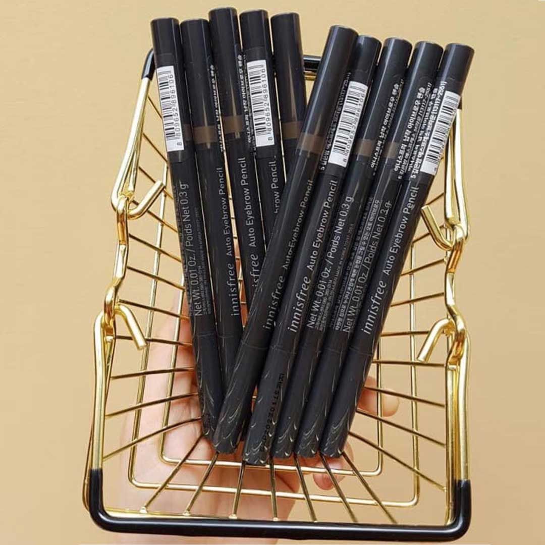 Chì Kẻ Mày Ngang Thế Hệ Mới Innisfree Auto Eyebrow Pencil