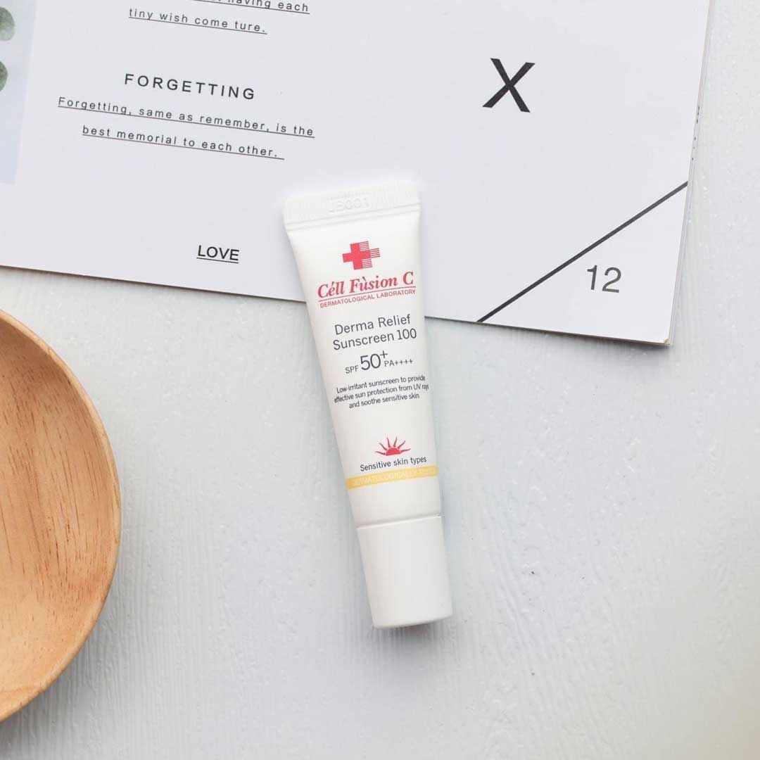 Kem Chống Nắng Cho Da Nhạy Cảm Cell Fusion C Derma Relief Sunscreen SPF50+ PA++++