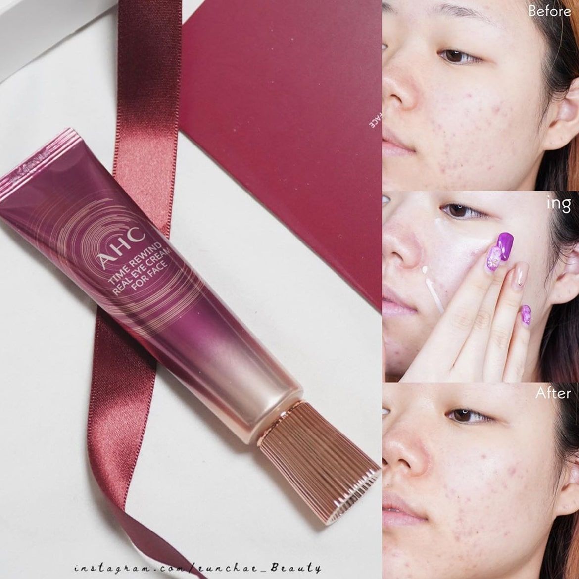 Kem Dưỡng Mắt AHC Time Rewind Real Eye Cream For Face