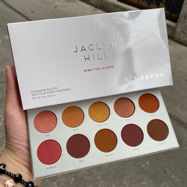  Bảng Phấn Mắt Jaclyn Hill x MORPHE 10 ô Ring The Alarm 