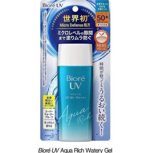  Kem Chống Nắng Biore UV Aqua Rich Watery Gel 90ml 