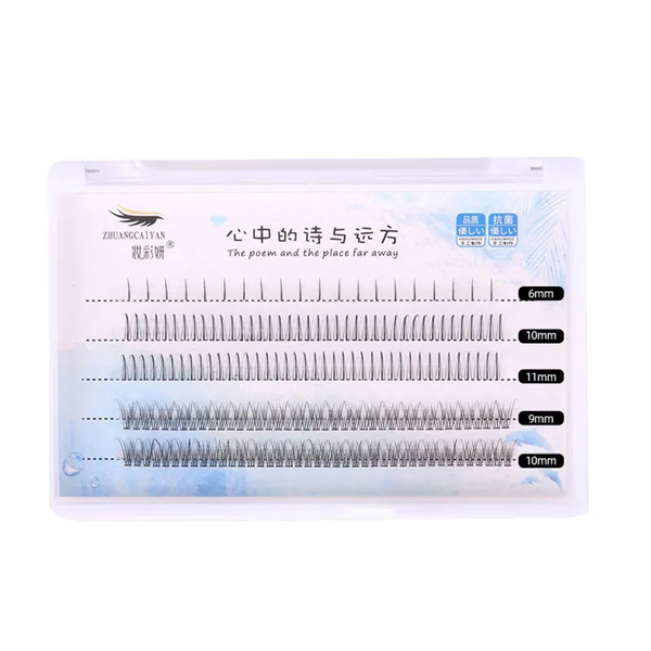  Mi Giả Cụm Mi Dưới Tổng hợp Nhiều Size Tự Nhiên ZHUANGCAIYAN Eyelashes 