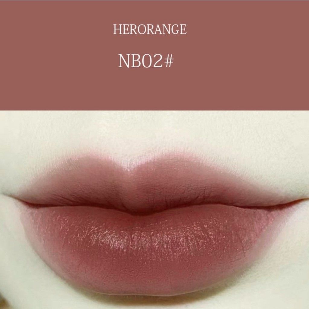 Son Kem Hạt Dẻ Herorange Chestnut Velvet Nội Địa Trung Chính Hãng