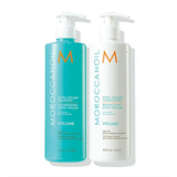  Bộ Dầu Gội Xả Tăng Phồng Moroccanoil Volume & Shine 500ml - Tặng Kém 1 Dưỡng Tóc 50ml 