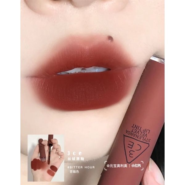 (FULL MÀU) Son Kem Lì 3CE Velvet Lip Tint - Bảng 2021