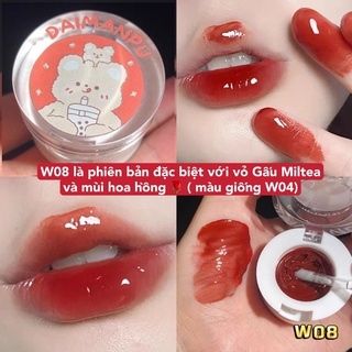  Son Dưỡng Có Màu DAIMANPU Cute Pet Chips Lips Cheek Honey 