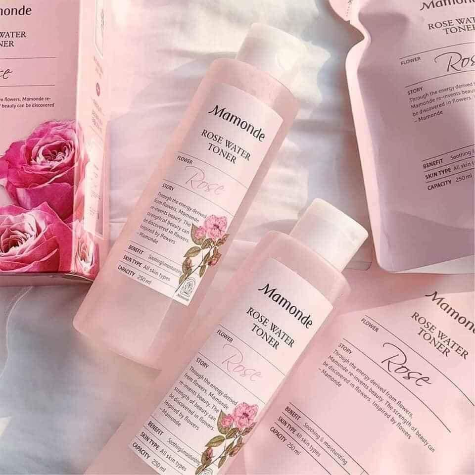  Nước Hoa Hồng MAMONDE (Rose Water/Centella) Toner - 150ml 