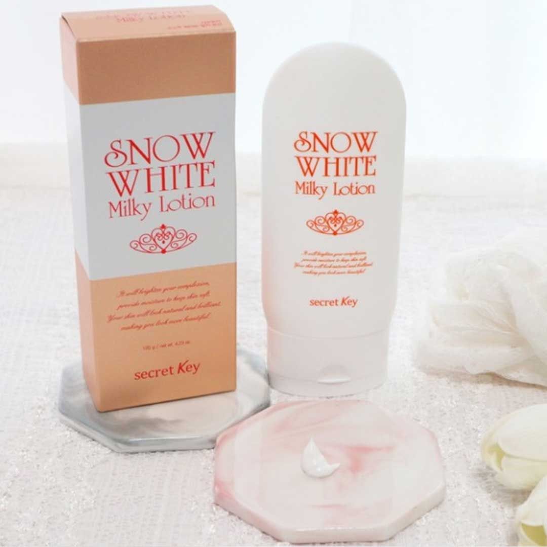 Sữa Dưỡng Trắng Da Secret Key Snow White Milky Lotion 120g